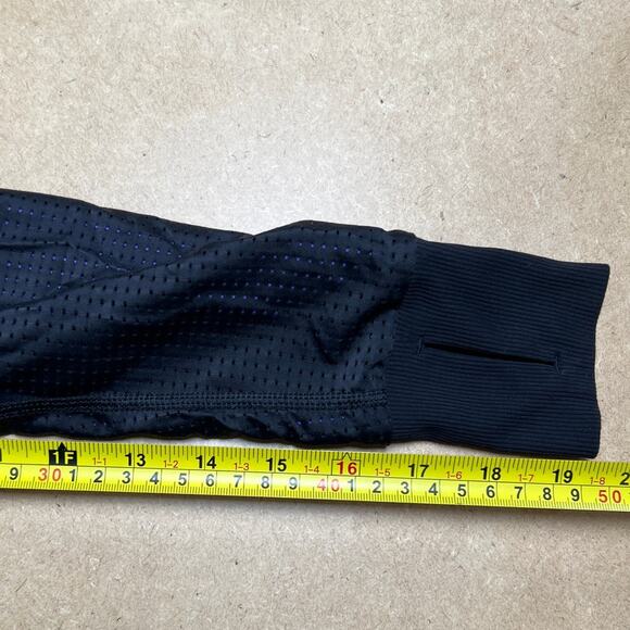 Ivivva Athletic Jacket Size 10 Black and Purple Zip-Up Sweater - Picture 7 of 7